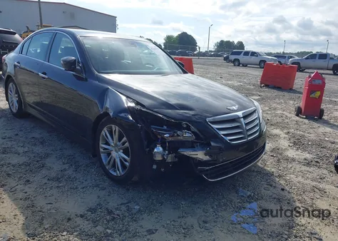 2013 Hyundai Genesis 3.8 из США, поврежденный, VIN KMHGC4DD9DU253774